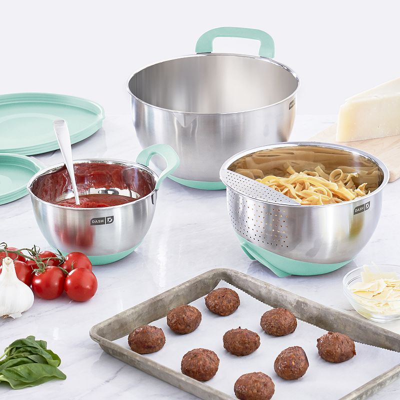 Dash 3-pc. Stainless Steel Mixing Bowl Set