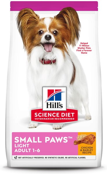 Hill's Science Diet Adult Small Paws Light Dry Dog Food