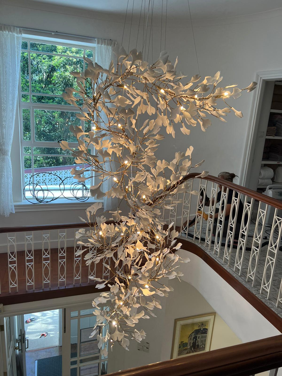 Gingko Chandelier F