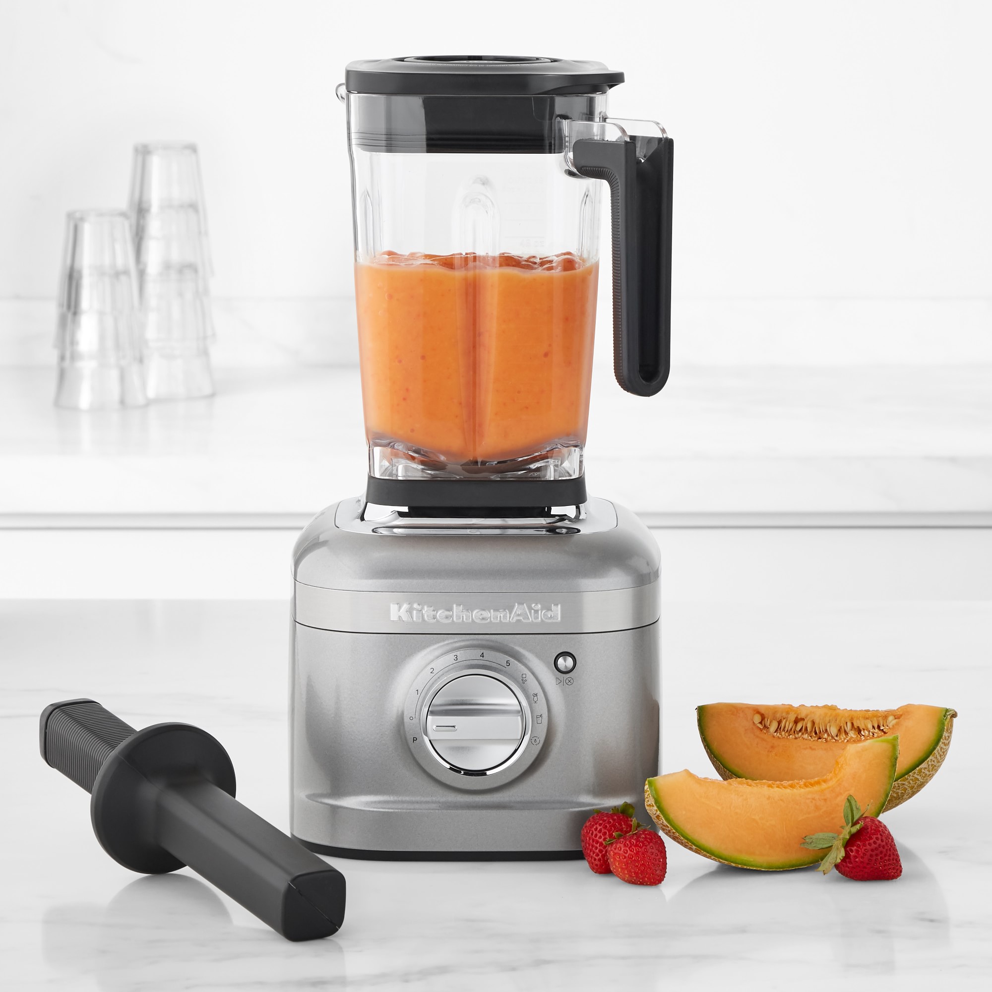 KitchenAid K400 Blender， Silver