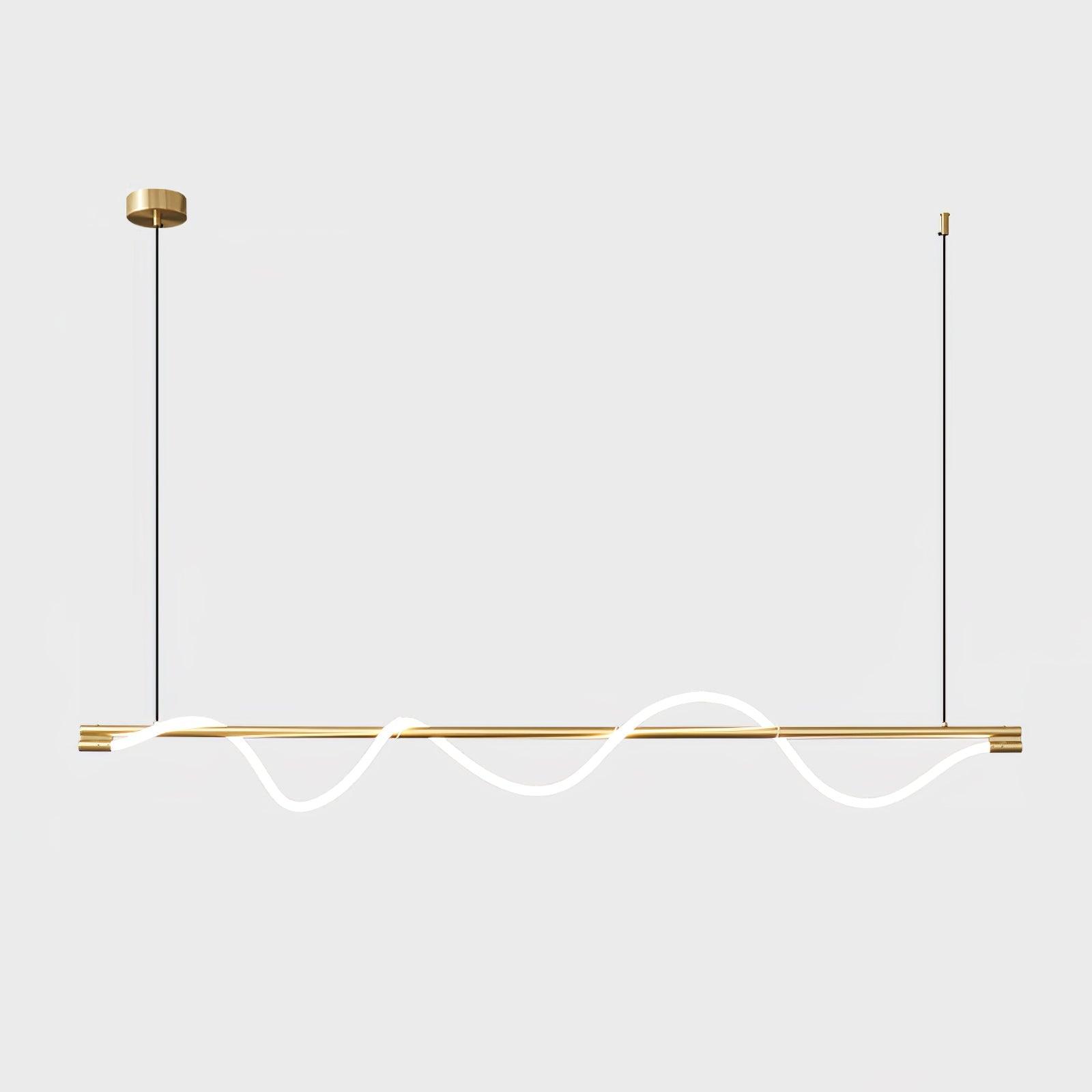 Linear Curve Island Pendant Lamp