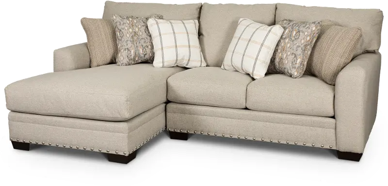 Middleton Beige 2 Piece Chaise Sectional