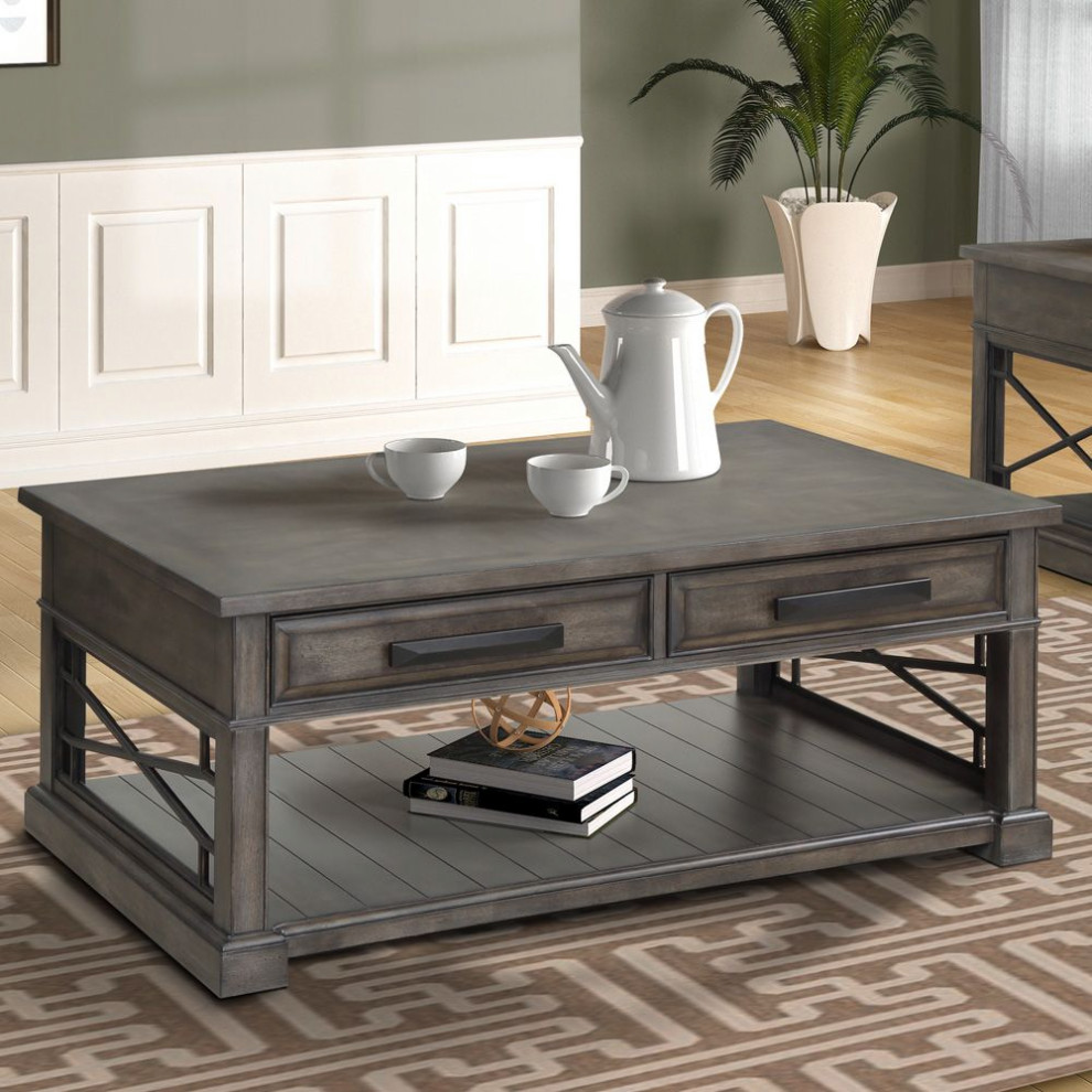 Parker House Sundance Cocktail Table   Transitional   Coffee Tables   by Unlimited Furniture Group  Houzz