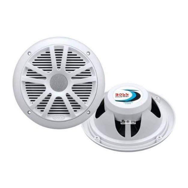 360w Dual Cone Marine boat Speakers Stereo White 4 Pack