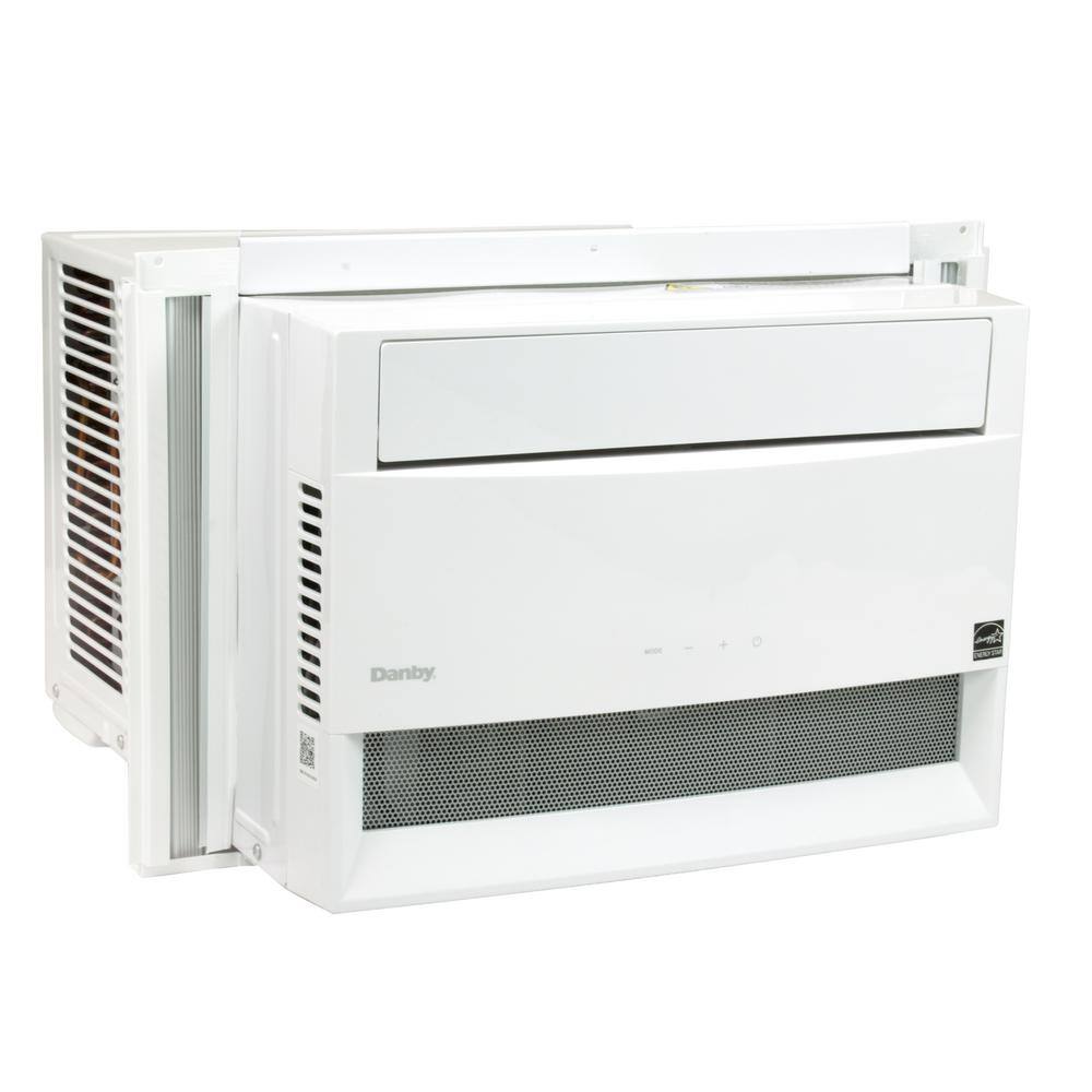 Danby 10000 BTU 450 sq.ft. ENERGY STAR Rated Window AC with Remote in White DAC100B6WDB