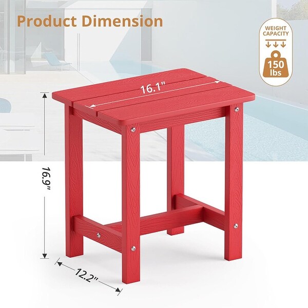 Outdoor Side Table，HDPS Small Outdoor Table