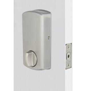 Defiant Castle Satin Nickel Single Cylinder Electronic Keypad Deadbolt GA7X2D01AA