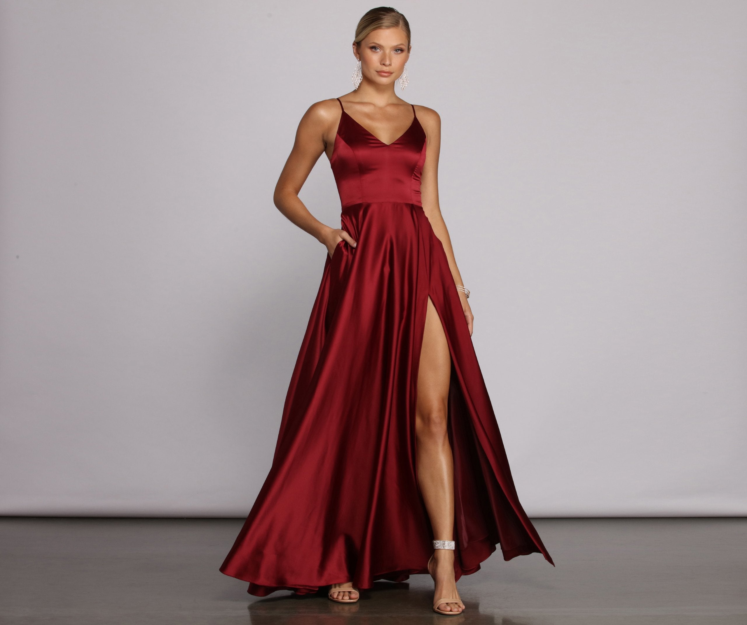 Juliet Formal High Slit Dress