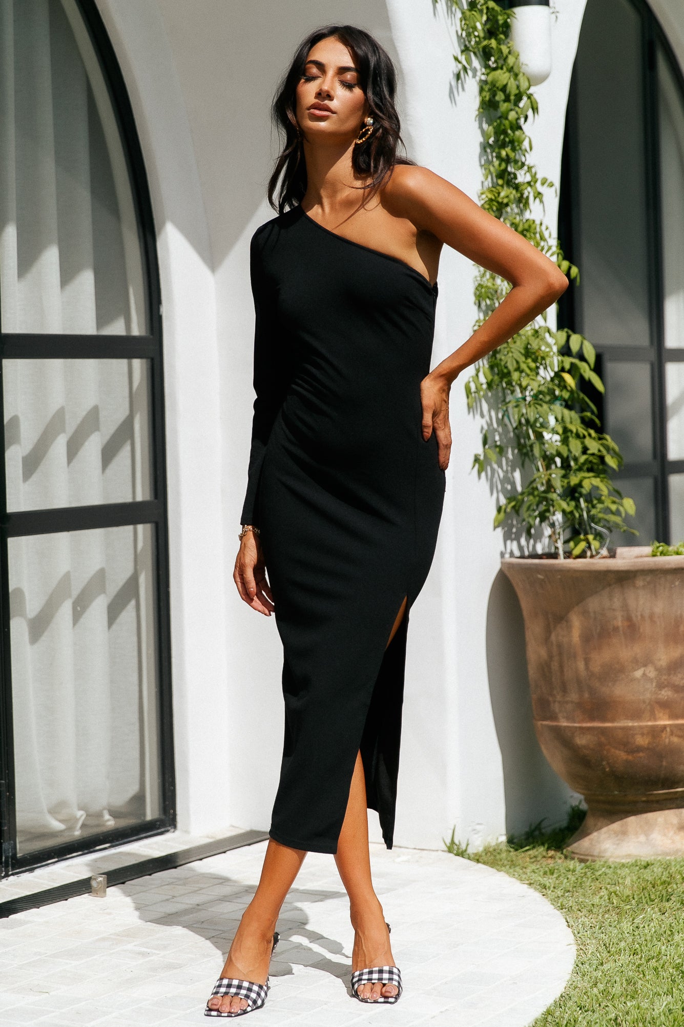 Ms Maria Maxi Dress Black