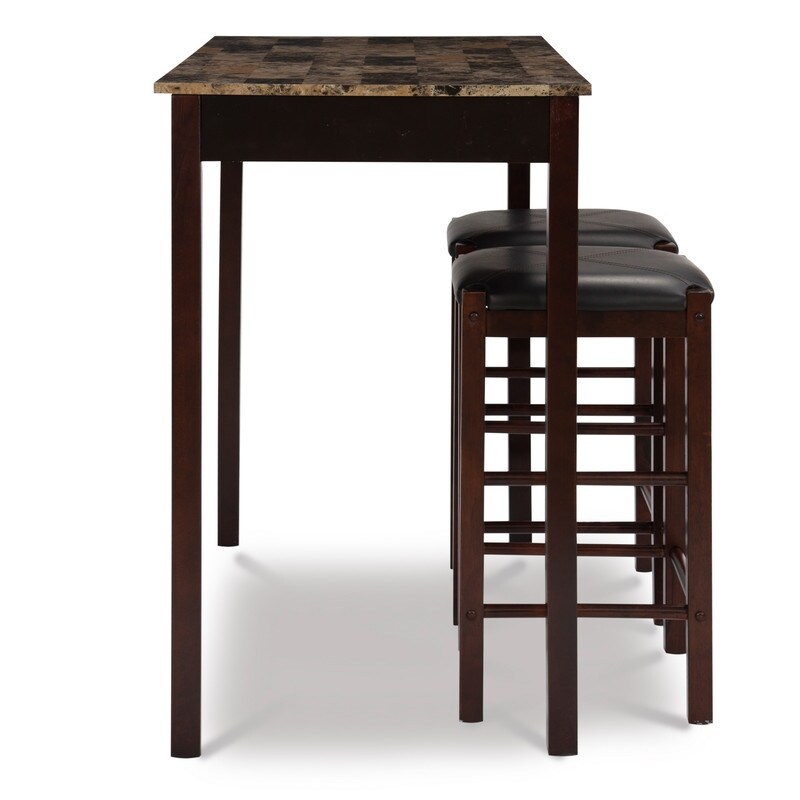 Speakeasy Espresso 3 Piece Dinette Set