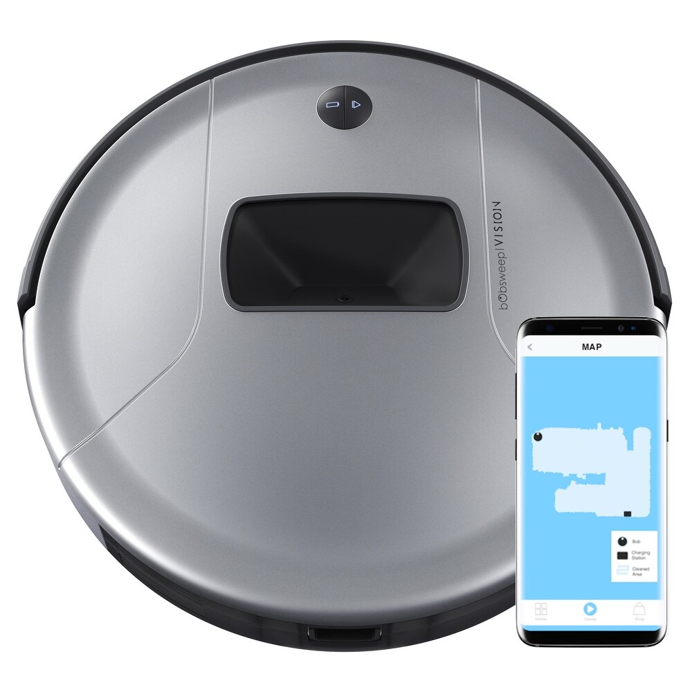 bObsweep PetHair Vision Wi Fi Connected Robotic Vacuum Cleaner