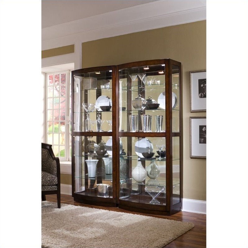 Pulaski Pacific Heights Curio Cabinet