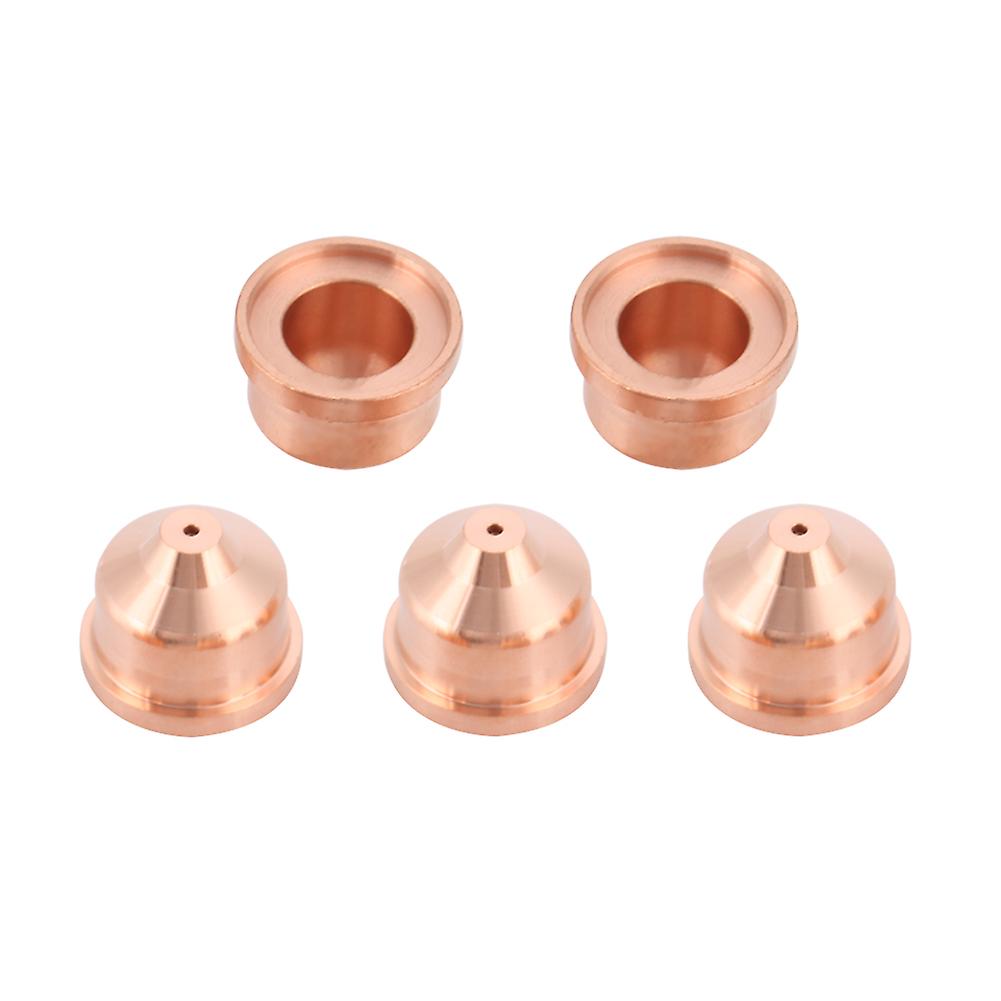 5pcs Plasma Cutter Nozzles Torch Tips Consumables 420158 For Max125 Cutting Machine