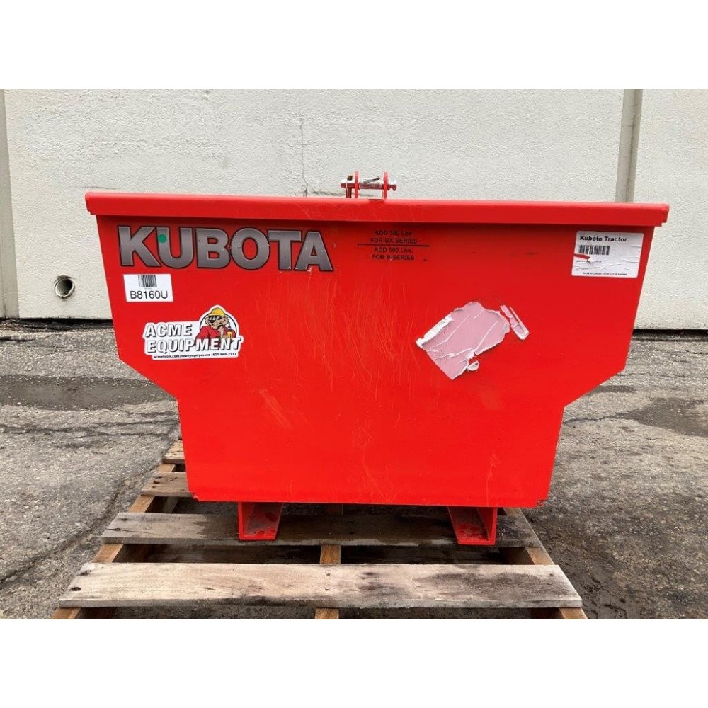 Kubota Ballast Box 300-500 Lbs Used ;