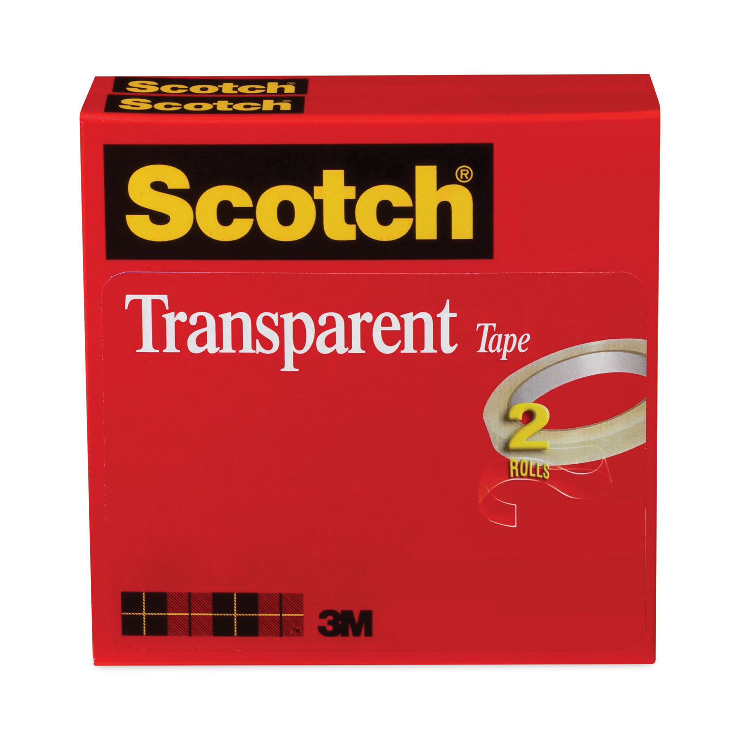 Transparent Tape by Scotchandreg; MMM6002P1272