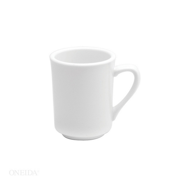 Oneida 8 Ounce Buffalo Cream White Delmonico Cup  ...