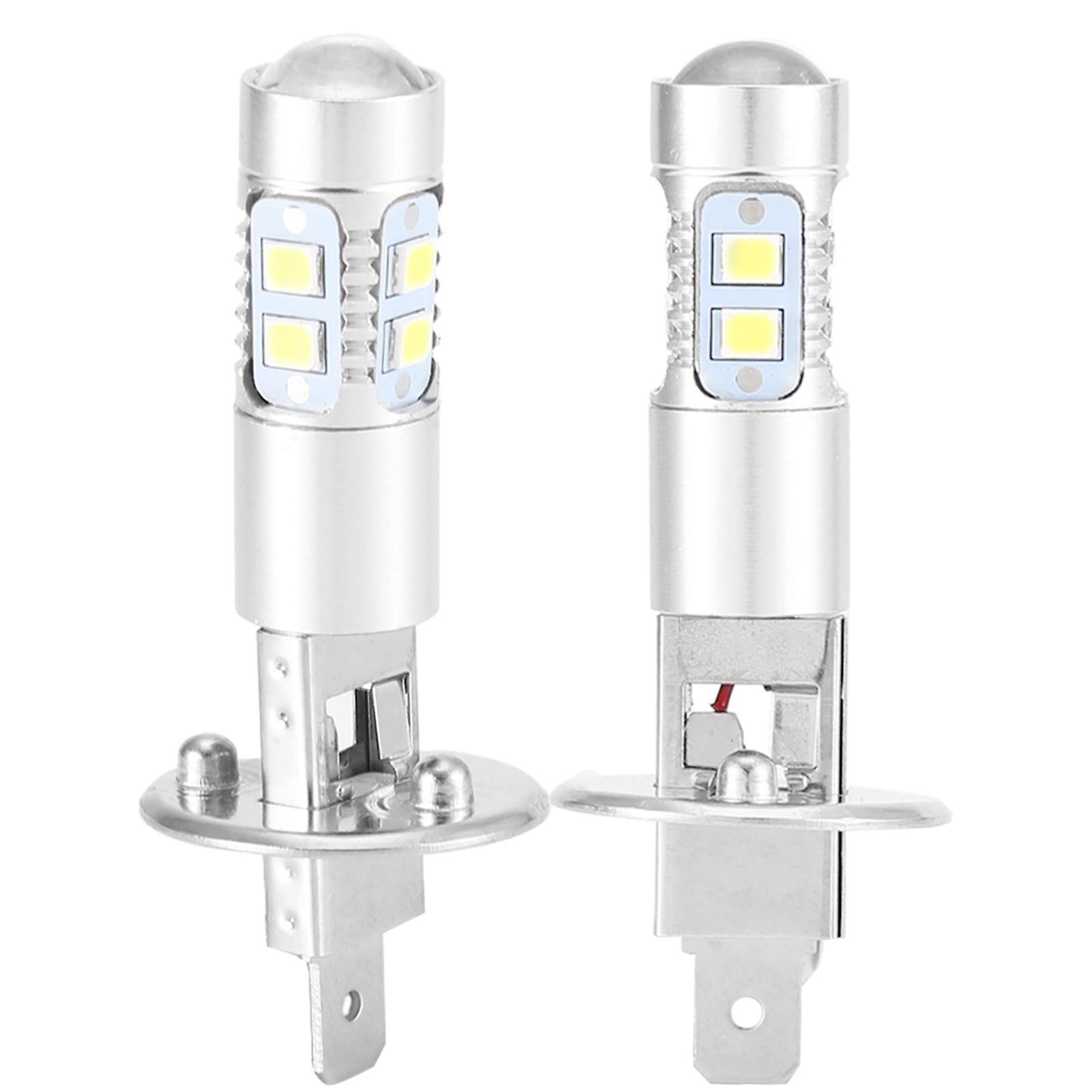 2x H1 6000k Super White 100w Led Headlight Bulbs Kit Fog Driving Light