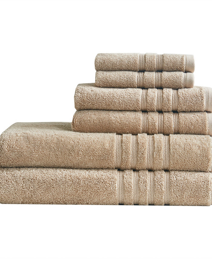 Clean Spaces Nurture Microbial Resistant 6-Pc. Bath Towel Set 30 x  54