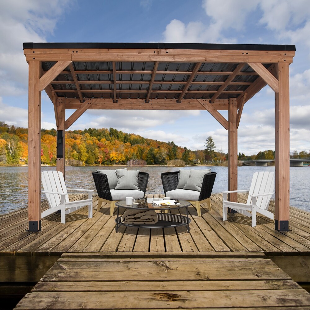 Backyard Discovery 12' x 9.5' Arcadia Gazebo