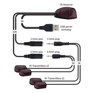 Monster IR Remote Repeater MHX1-1007-BLK