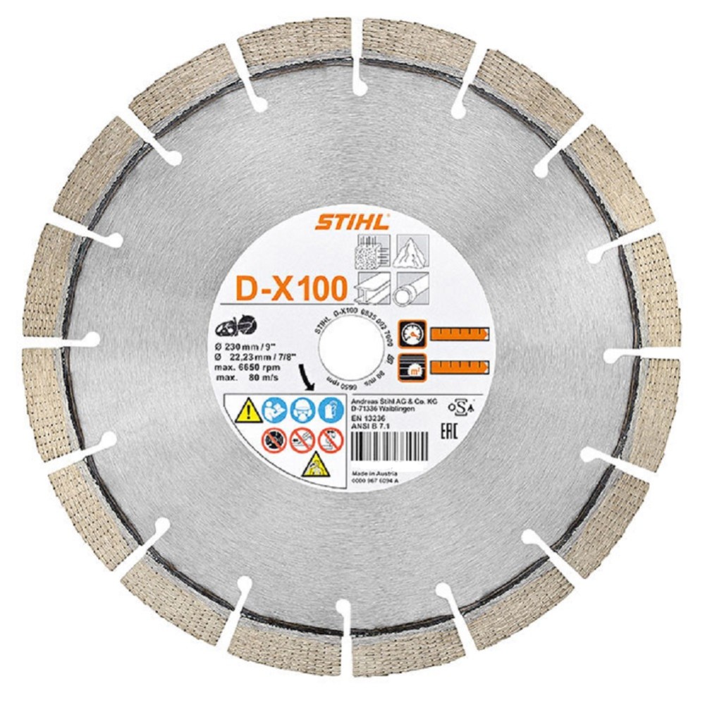 D-X100 Elite Concrete Cutting Wheel ;