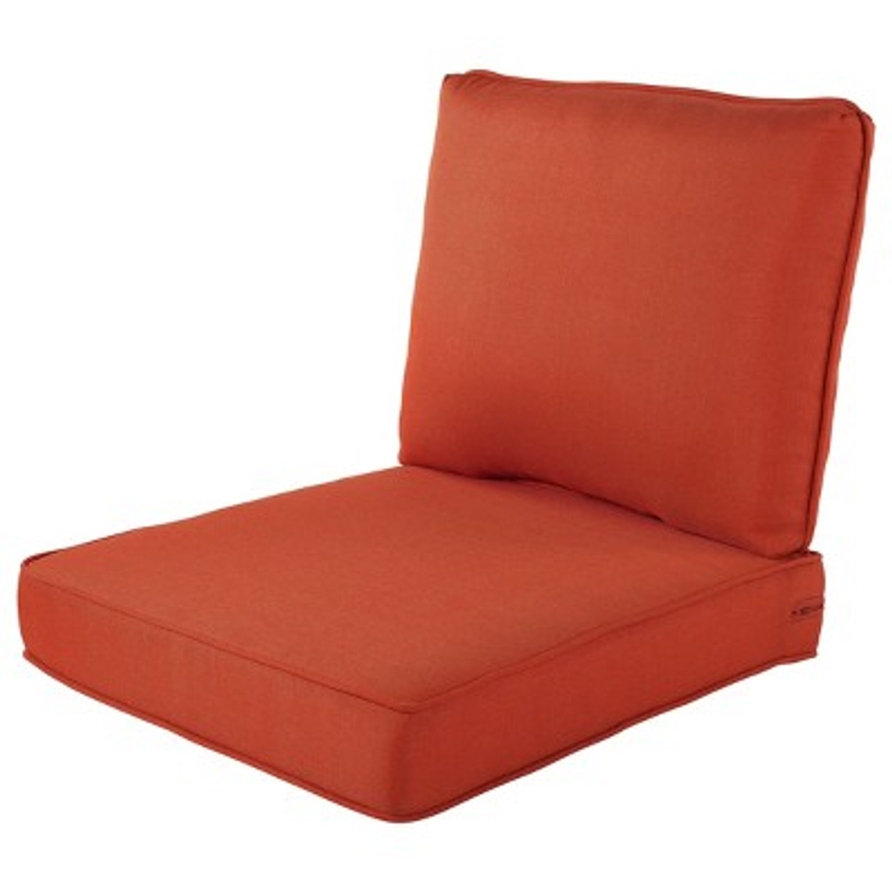 Rolston 2pc Outdoor Replacement 24 x 24 Chair Cushion Set Coral - Haven Way