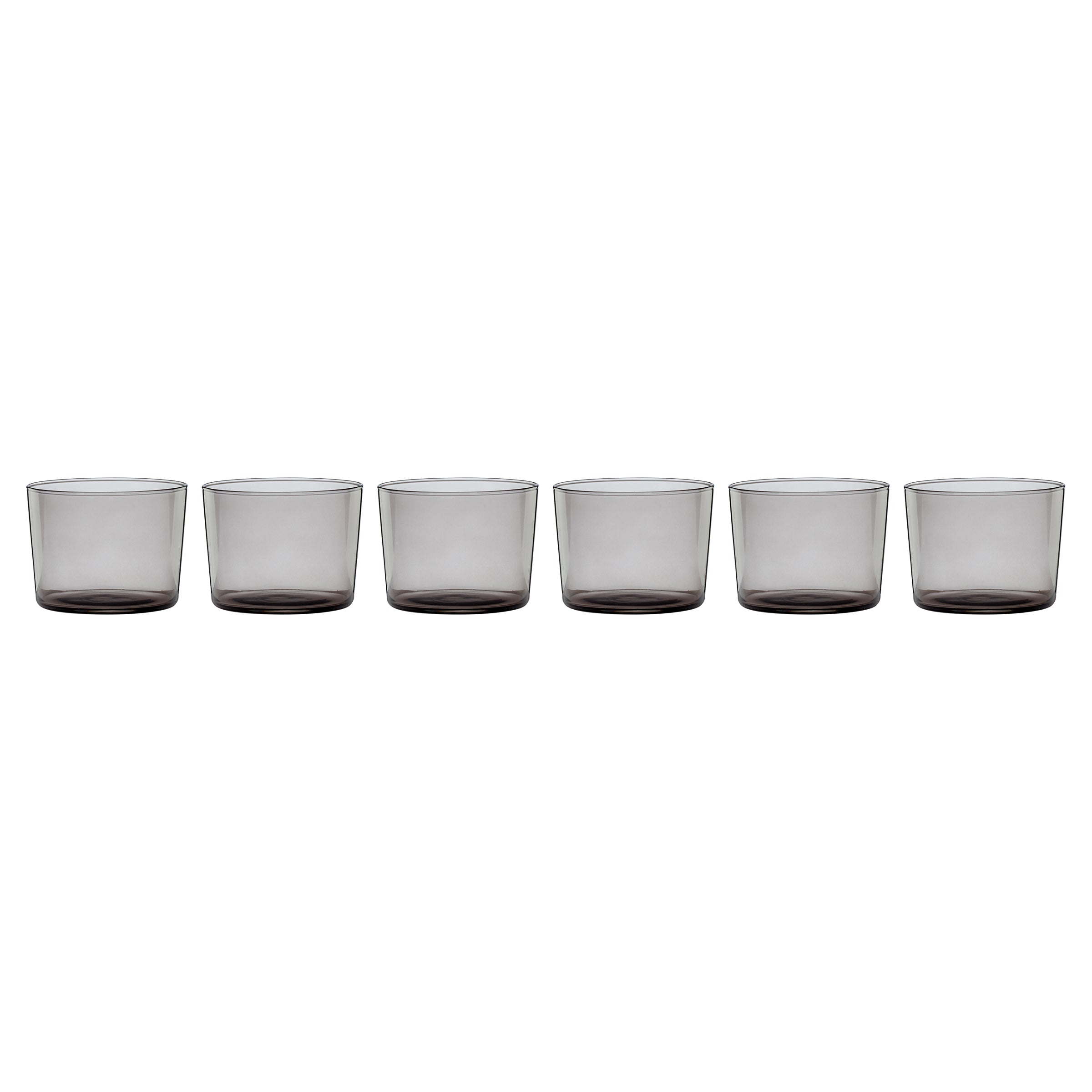 Stackables Smoke Short Glasses, Set of 6