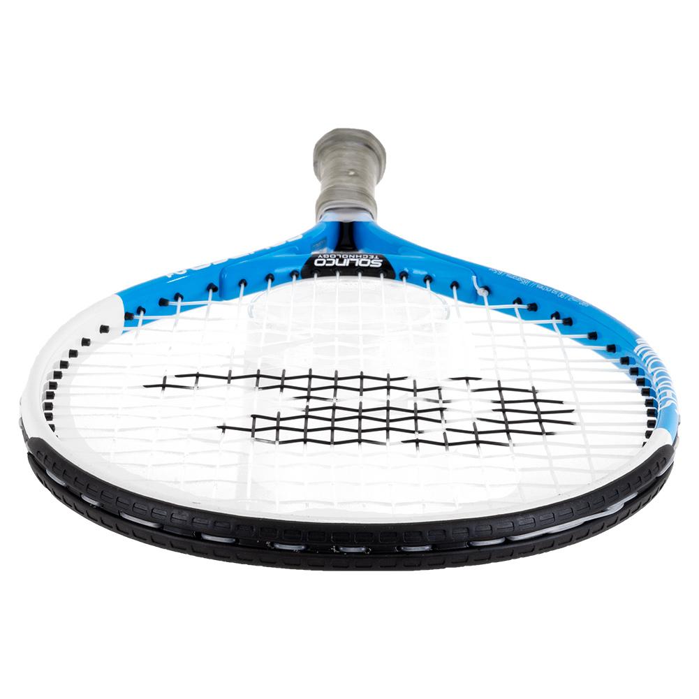 Shadow 21 Inch Aluminum Junior Racquet White and Blue