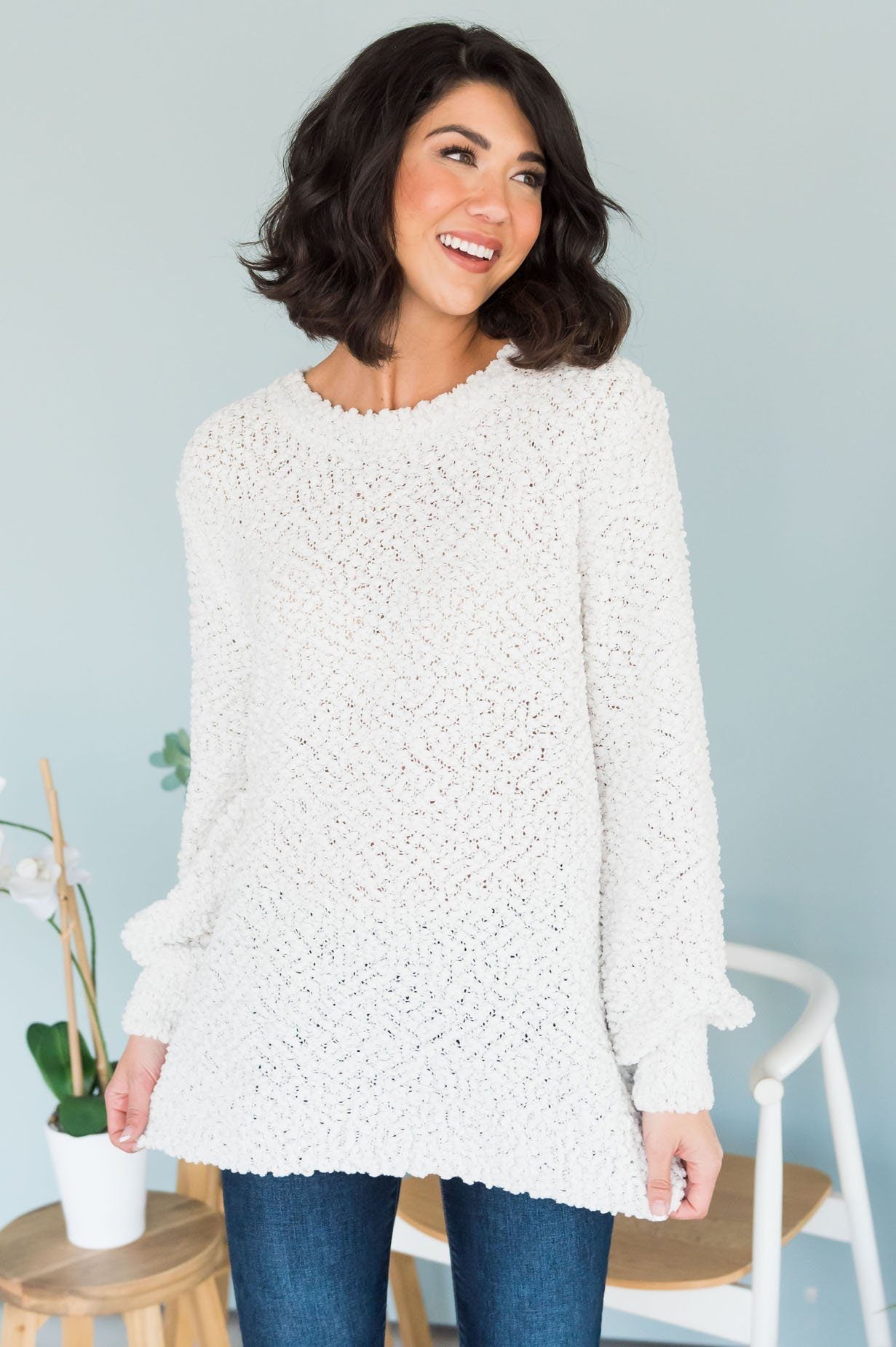 Afternoon Dreamer Modest Sweater