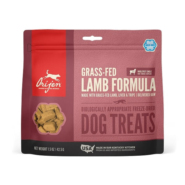 ORIJEN Freeze Dried Grass Fed Lamb Dog Treats andndash; Pet Empire and Supplies