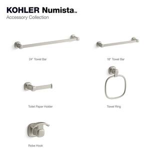 KOHLER Numista Robe Hook in Vibrant Brushed Nickel R30664-BN