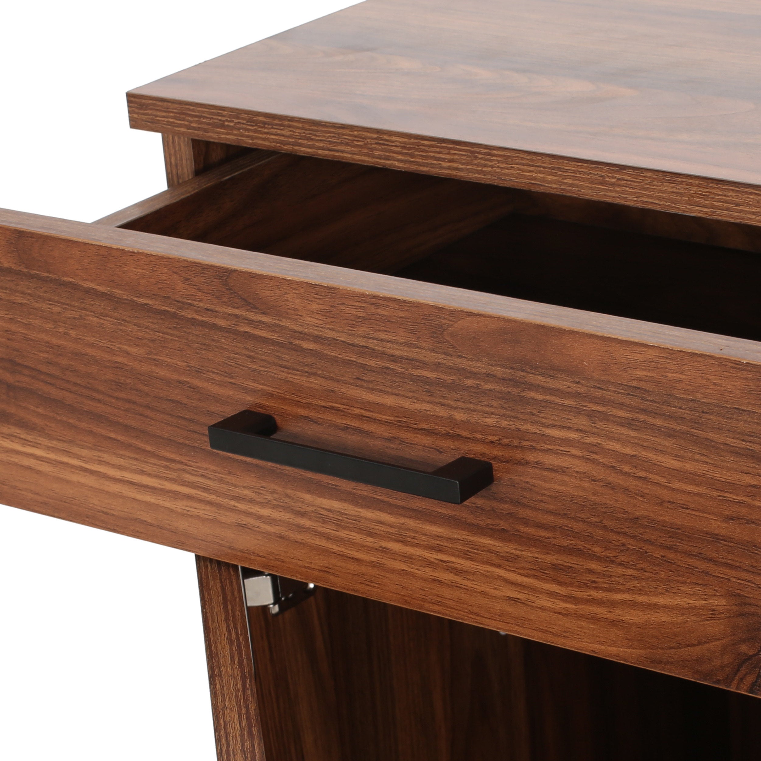 Jeanie Contemporary Faux Wood Computer Desk