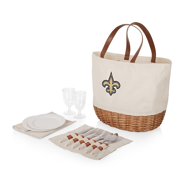 Picnic Time New Orleans Saints Promenade Picnic Basket Set