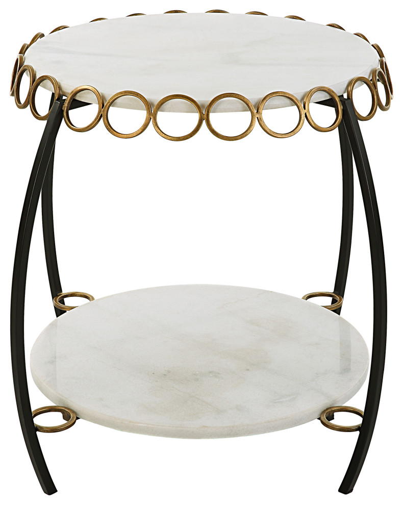 Chainlink Side Table   Side Tables And End Tables   by Uttermost  Houzz