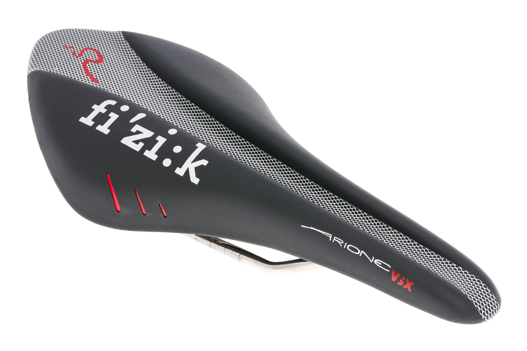 Arione VSX Saddle 132mm K:ium Rails Black/Silver Snake