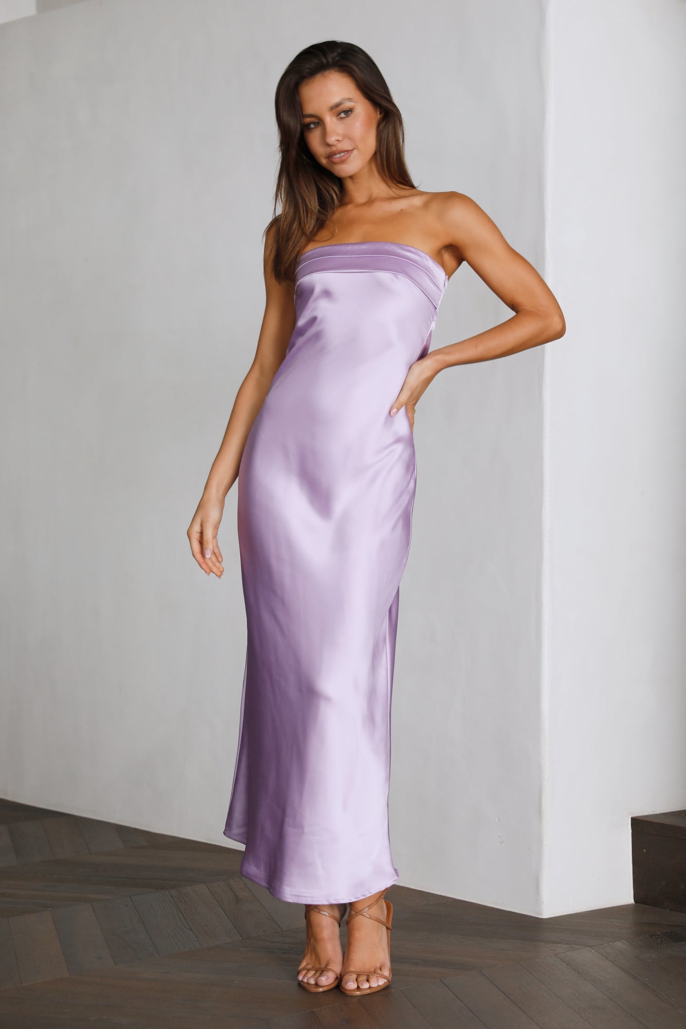 Coolness Calling Maxi Dress Lilac