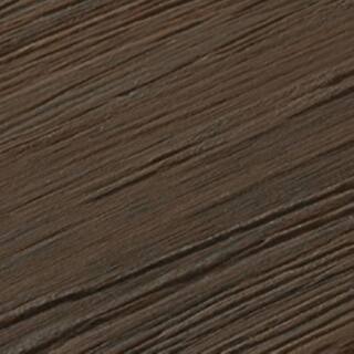 FORTRESS Infinity IS 5.35 in. x 6 in. Starter Tiger Cove Brown Composite Deck Board Sample 194206101