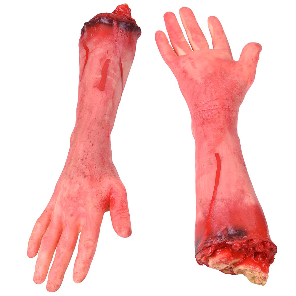 Yescom 5X Bloody Hands Foot Leg Body Parts Set for Halloween Party