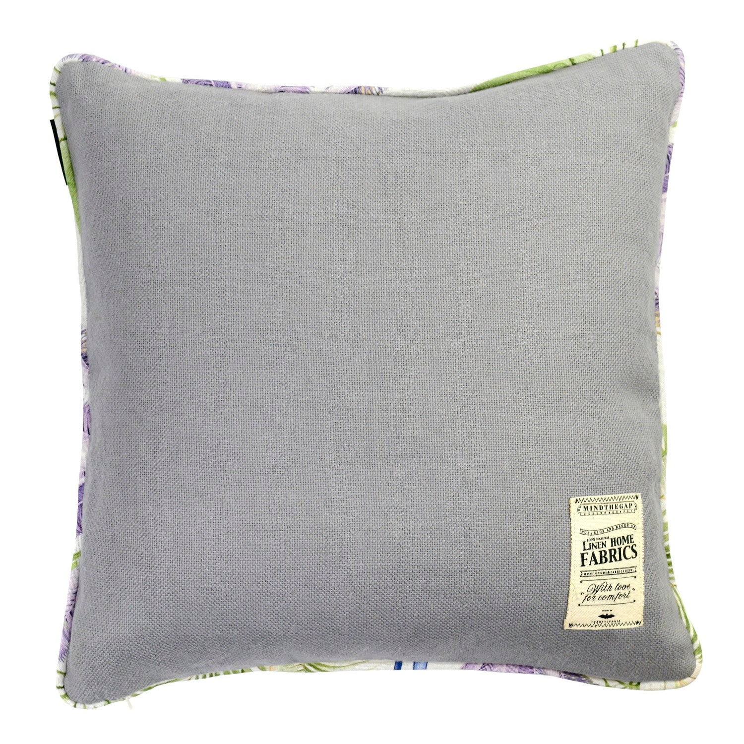 Palmeras Grey Pillow