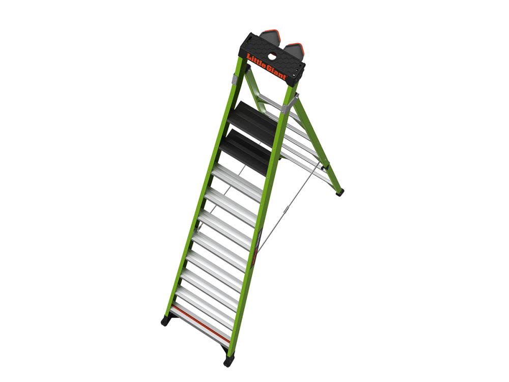 Little Giant Sentinel M12 Step Ladder Type IAA Fiberglass ;