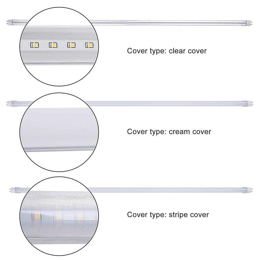 Warm White 18w T8 Tube Light 3000k 1.2m Fluorescent Lamp Portable Wall Lamp