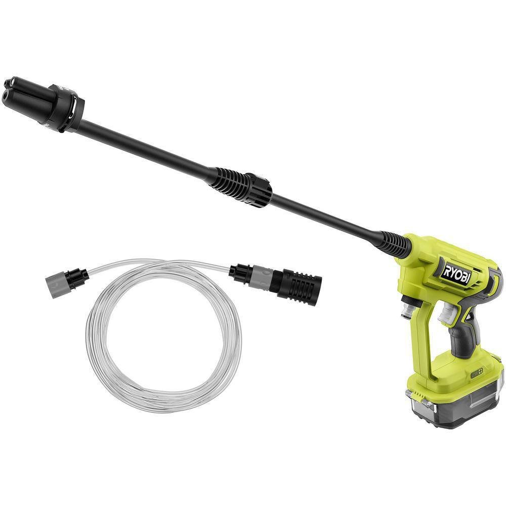 RYOBI ONE+ 18V EZClean 320 PSI 0.8 GPM Cordless Battery Cold Water Power Cleaner (Tool Only) RY120350