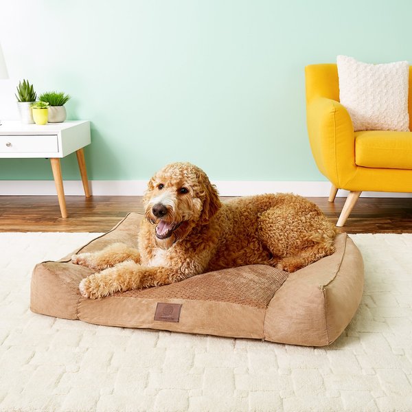 American Kennel Club AKC Extra Large Memory Foam Pillow Dog Bed w/Removable Cover