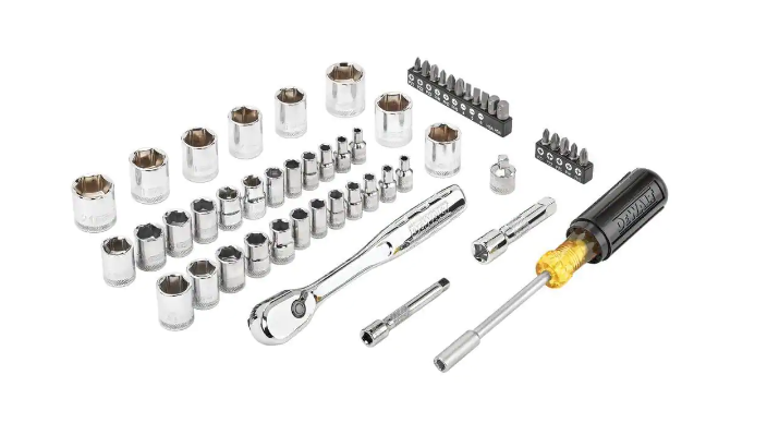 DEWALT DWMT45153 TOUGHSYSTEM 2.0 3/8 in. Drive Mechanics Tool Set (53-Piece)