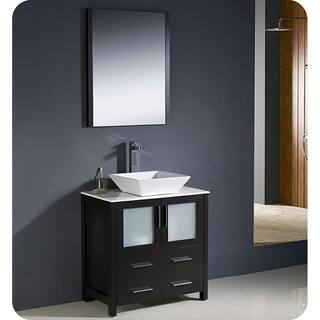 Fresca Torino 30 in. Modern Bathroom Vanity Cabinet Only in Espresso FCB6230ES