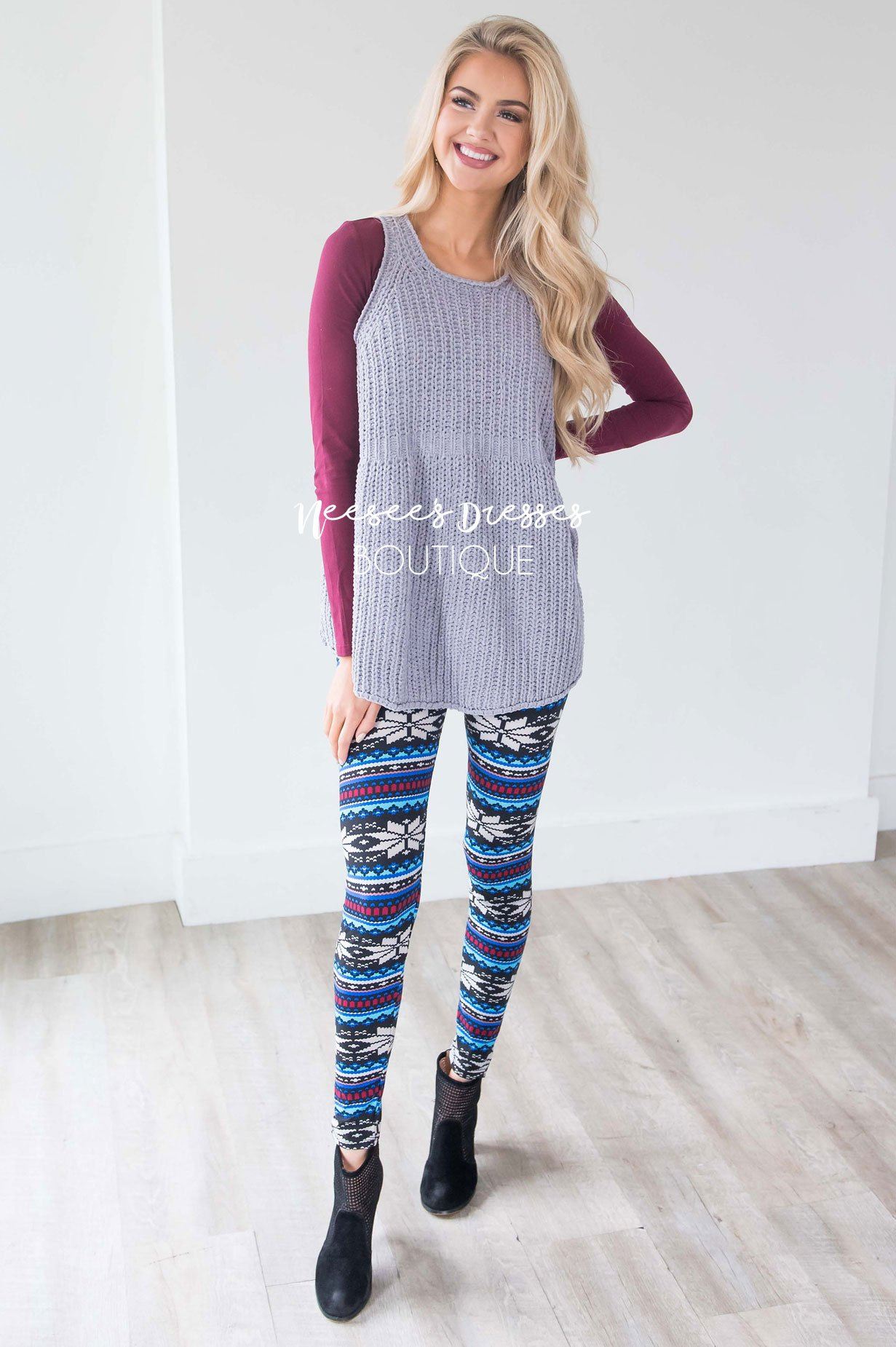 Meet Me By The Fire Knit Tunic