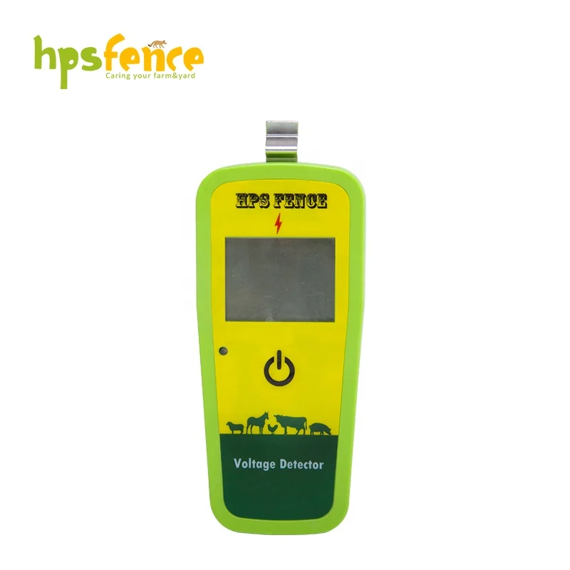 Adjustable 13KV fence tester with lcd display for polyrope and polytape