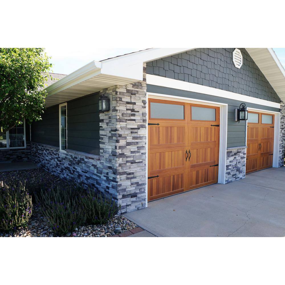 ADORN 23.5 in. x 6 in. Colorado Gray Stone Veneer Siding (Flats) CGFLAT