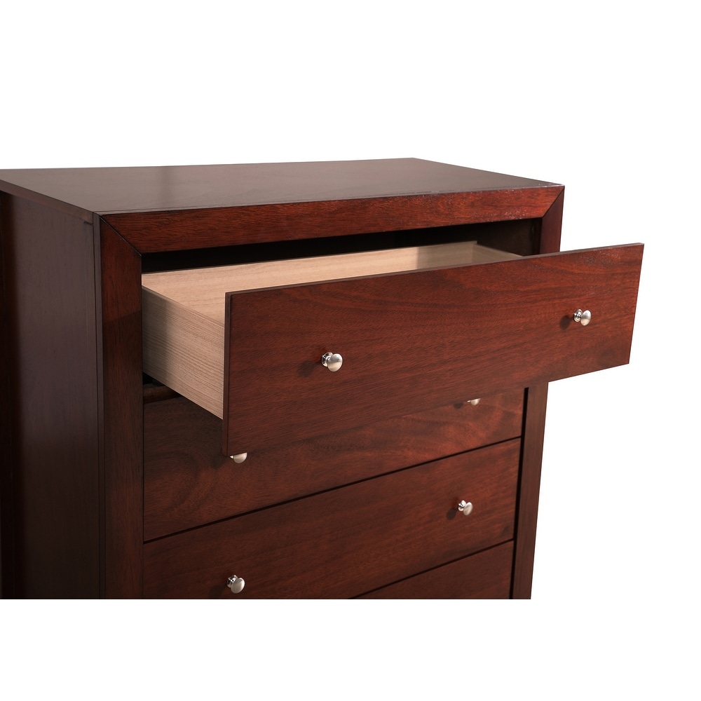 Burlington 5 Drawer Chest of Drawers (34 in L. X 17 in W. X 48 in H)