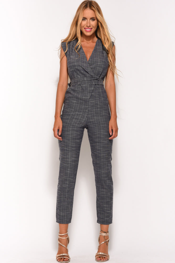 Healing Gems Jumpsuit Charcoal